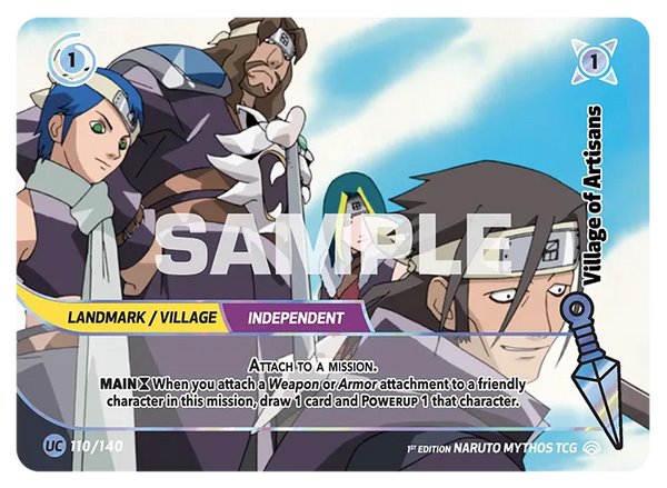Le Village des Artisans — (Naruto Mythos 110/140)