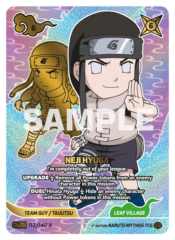 Neji Hyûga — « Tu ne fais absolument pas le poids. » (Naruto Mythos 112/140)
