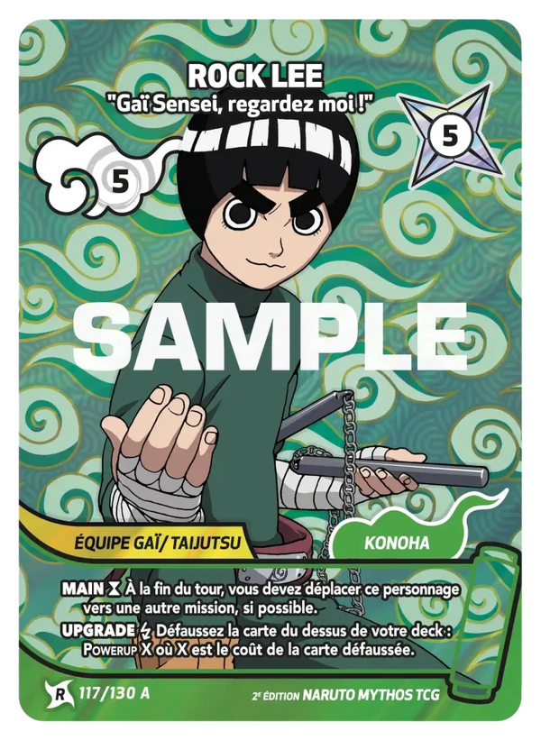 Rock Lee — Gaï Sensei, regardez moi ! (Naruto Mythos 117/130)