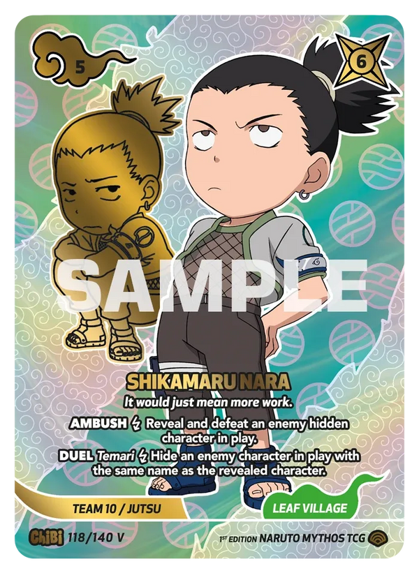 Shikamaru Nara — « Ça ne ferait que plus de travail. » (Naruto Mythos 118/140)