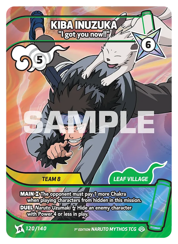 Kiba Inuzuka — « Je te tiens ! » (Naruto Mythos 120/140)