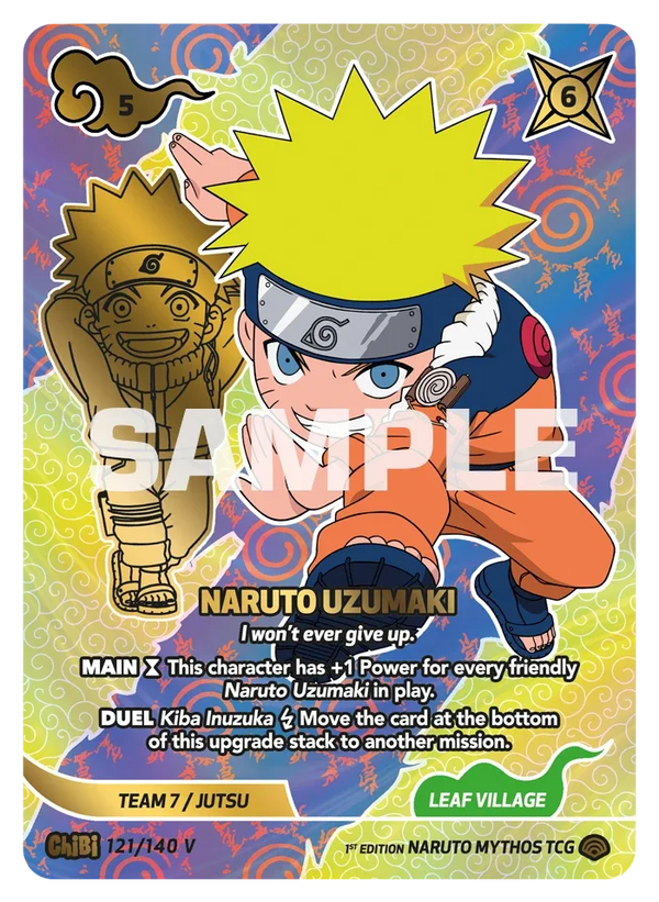 Naruto Uzumaki — « Je n'abandonnerai jamais. » (Naruto Mythos 121/140)