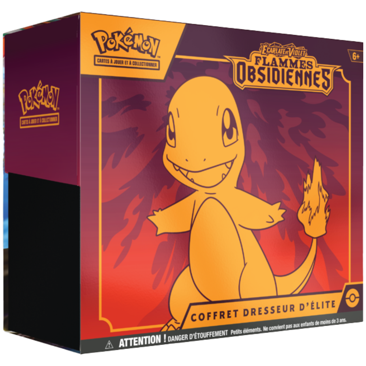 ETB - Flammes Obsidiennes — Face avant