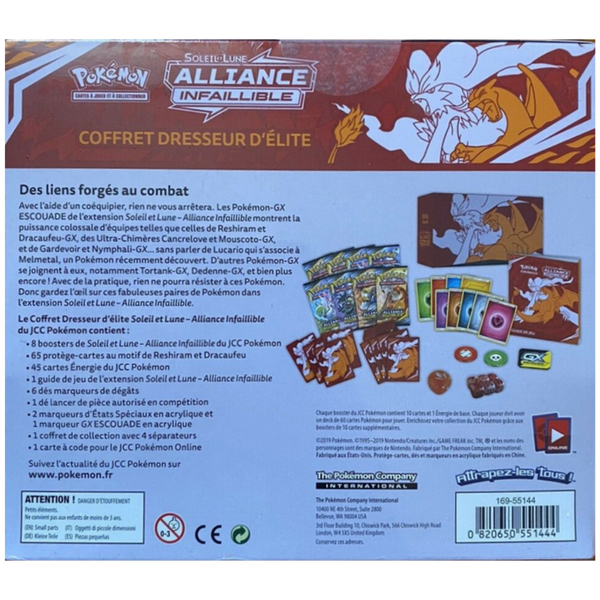 ETB - Alliance Infaillible — Verso