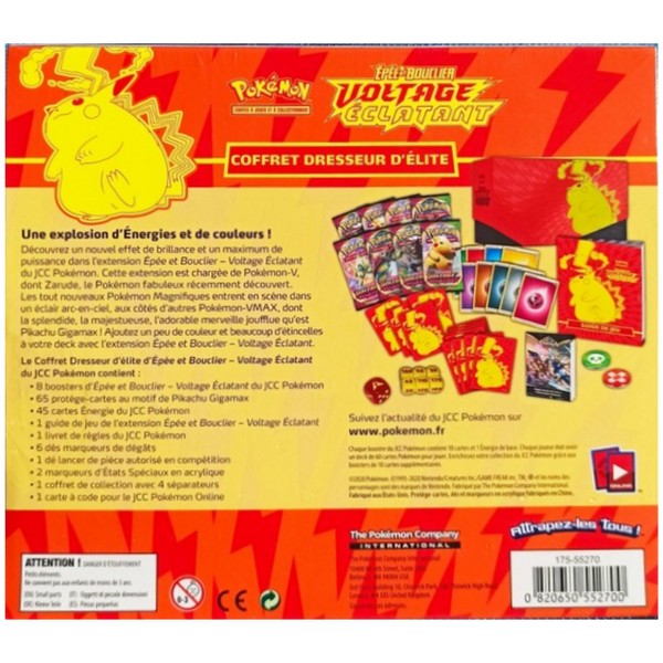 ETB - Voltage Éclatant — Verso
