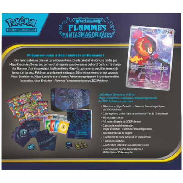 ETB - Flammes Fantasmagoriques / Méga-Dracaufeu X — Verso