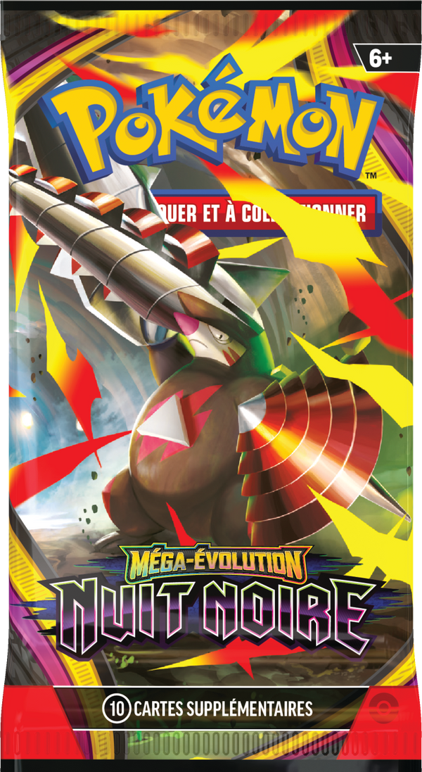 Booster Pokémon Nuit Noire illustration Méga-Minotaupe, scellé français