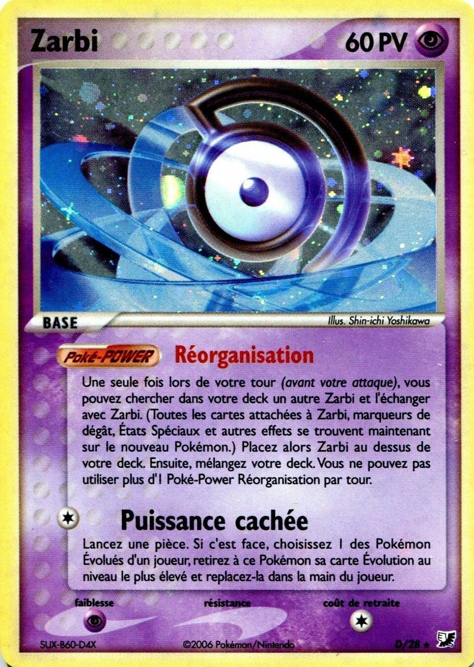 Zarbi D - EX Forces Cachées