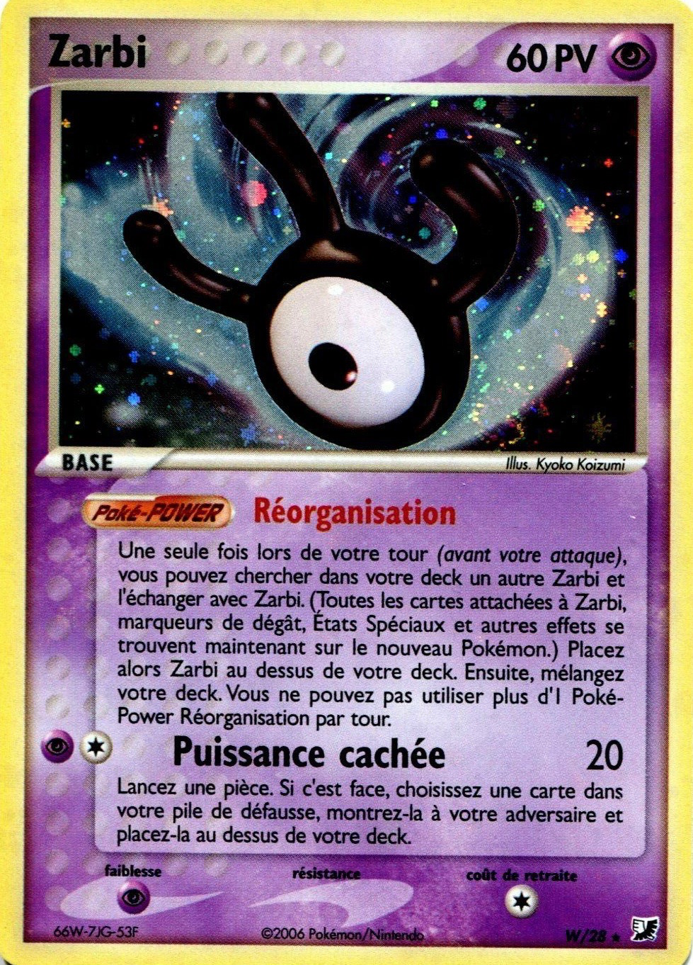 Zarbi W - EX Forces Cachées