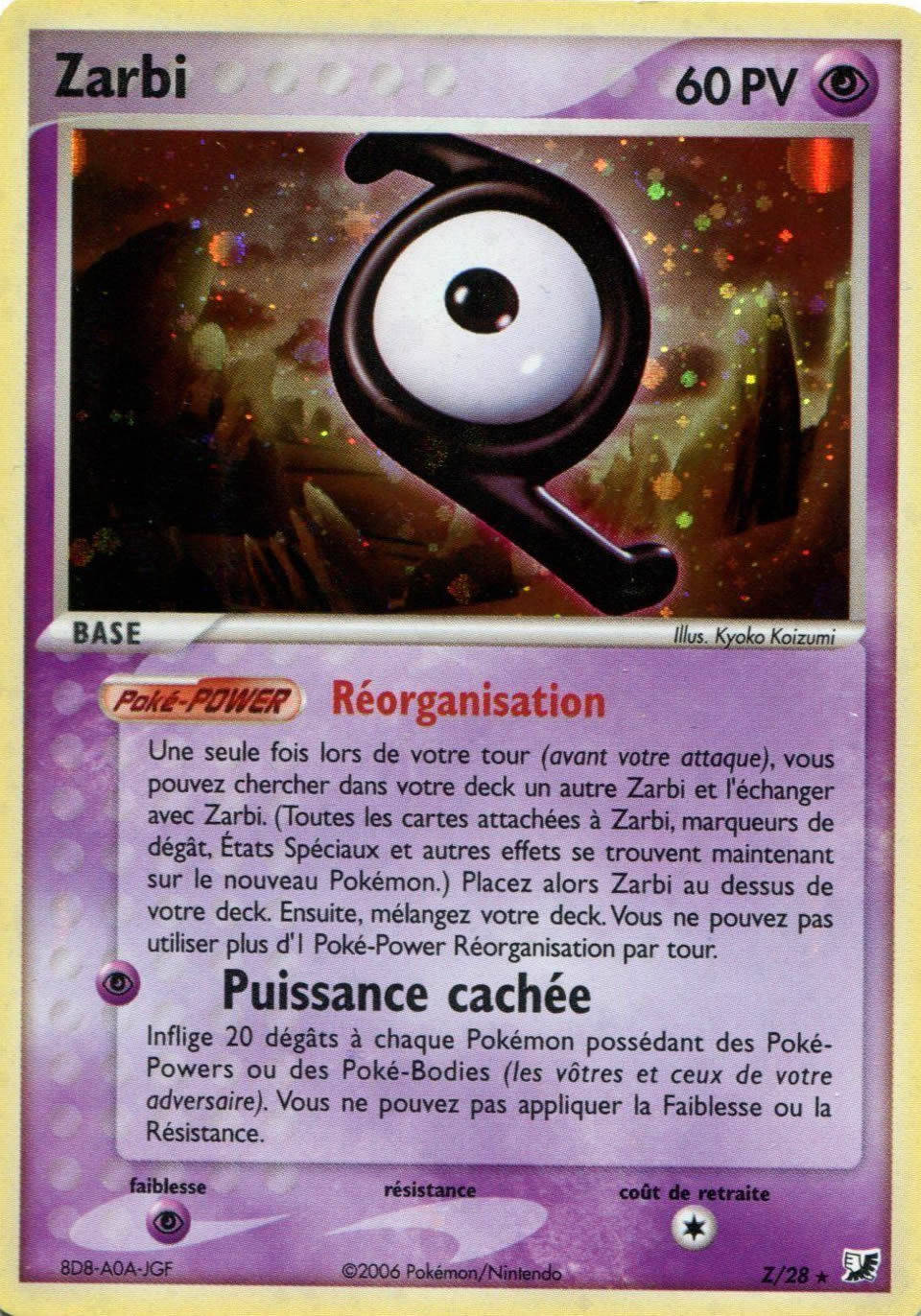 Zarbi Z - EX Forces Cachées