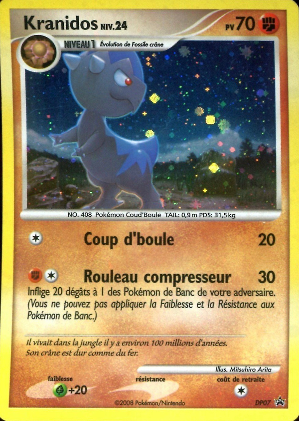 Kranidos DP07 - Promos Diamant & Perle - Carte Pokémon