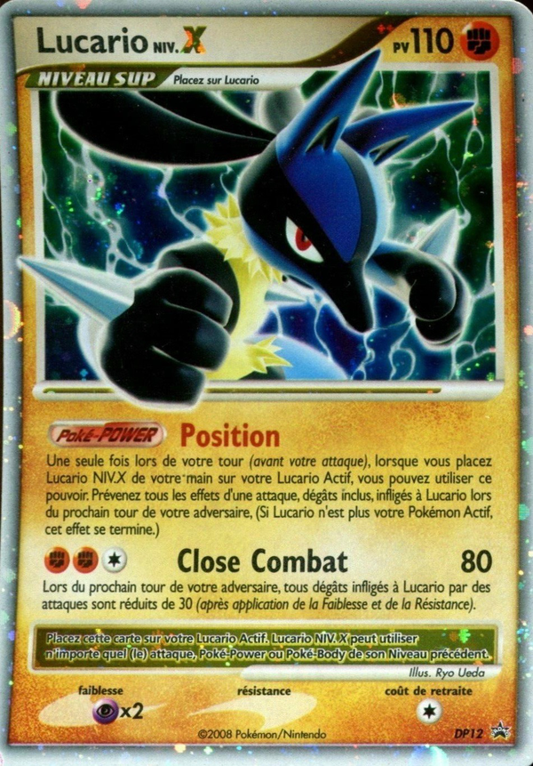 DP012 - Lucario — Carte Pokémon Promo DP 012/56