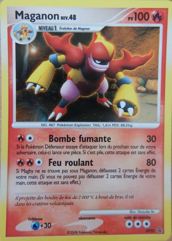 Maganon DP20 - Promos Diamant & Perle - Carte Pokémon