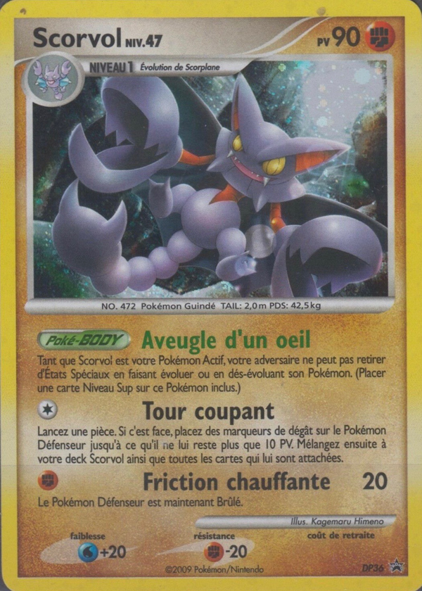 Scorvol DP36 - Promos Diamant & Perle - Carte Pokémon