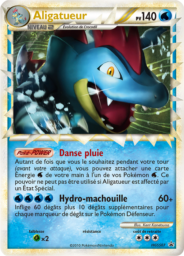 Aligatueur HGSS07 - Promos HeartGold SoulSilver - Carte Pokémon