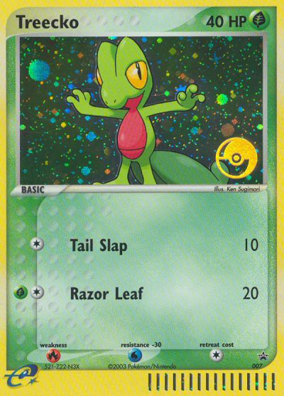 Treecko 7 - Promos Nintendo (e-Card) - Carte Pokémon