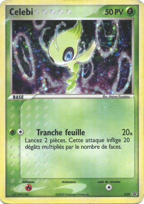 Celebi 29 - Promos Nintendo (e-Card) - Carte Pokémon