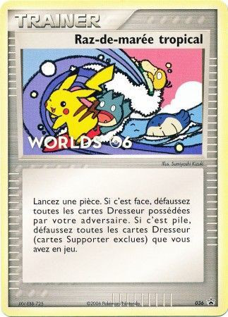 Raz-de-marée tropical 36 - Promos Nintendo (e-Card) - Carte Pokémon