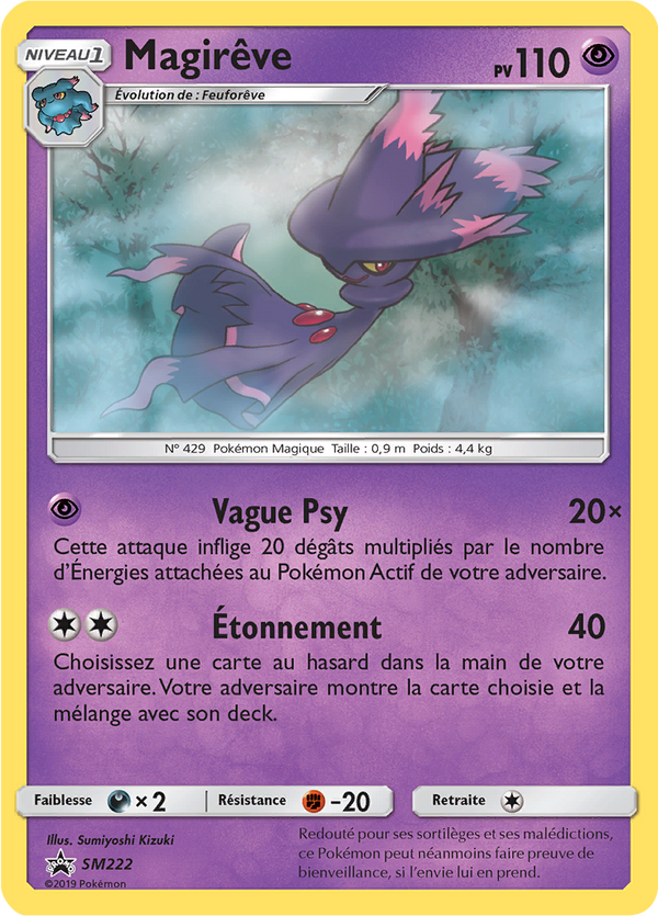 Magirêve SM222 - Promos Soleil & Lune - Carte Pokémon