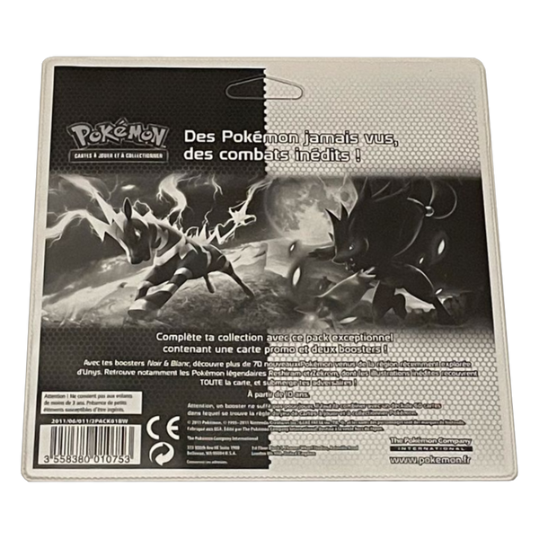 DuoPack - Noir et Blanc / Zoroark, dos du blister