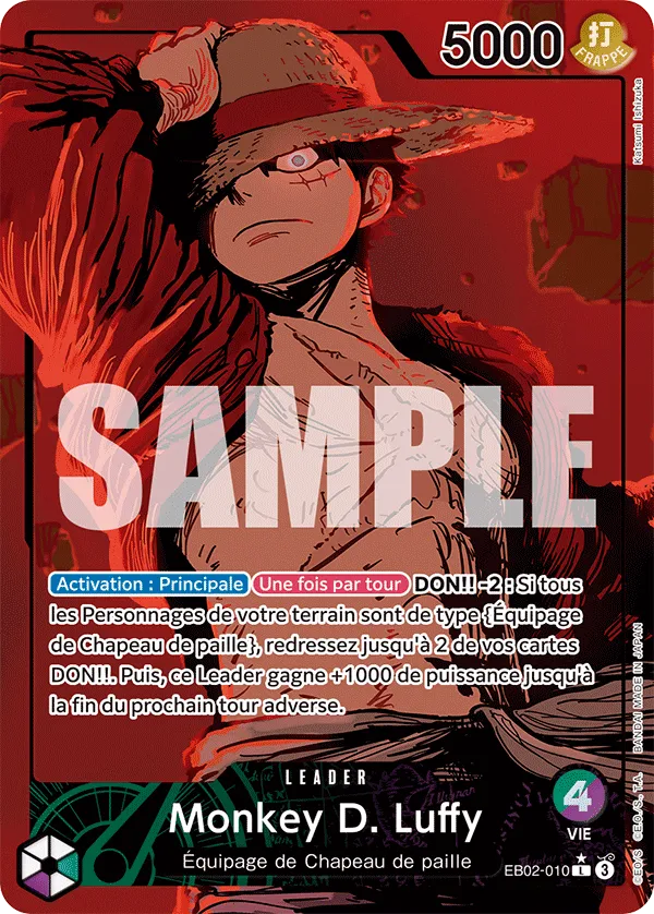 EB02-010 - Monkey D. Luffy V2