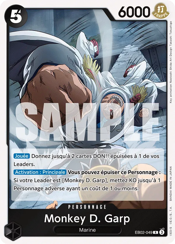 EB02-049 - Monkey D. Garp