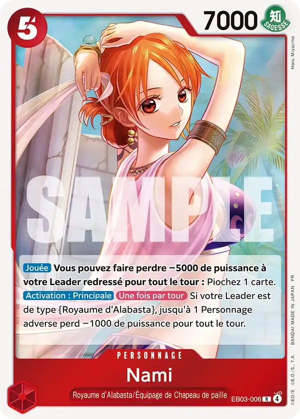 EB03-006 - Nami — Carte One Piece Heroines Edition 006