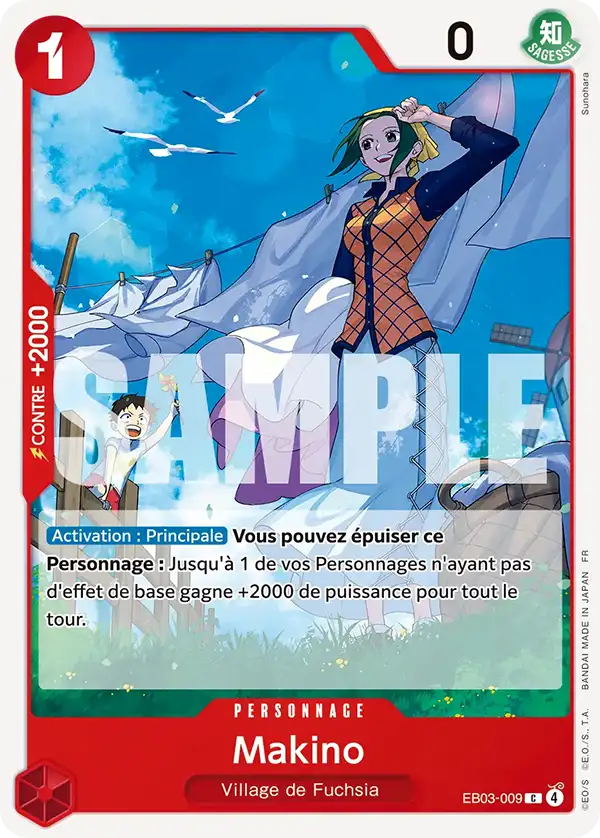 EB03-009 - Makino — Carte One Piece Heroines Edition 009