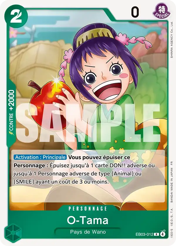 EB03-012 - O-Tama — Carte One Piece Heroines Edition 012