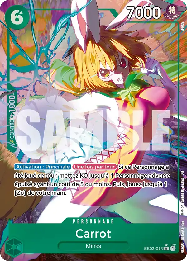 EB03-013 - Carrot V2 — Carte One Piece Heroines Edition 013