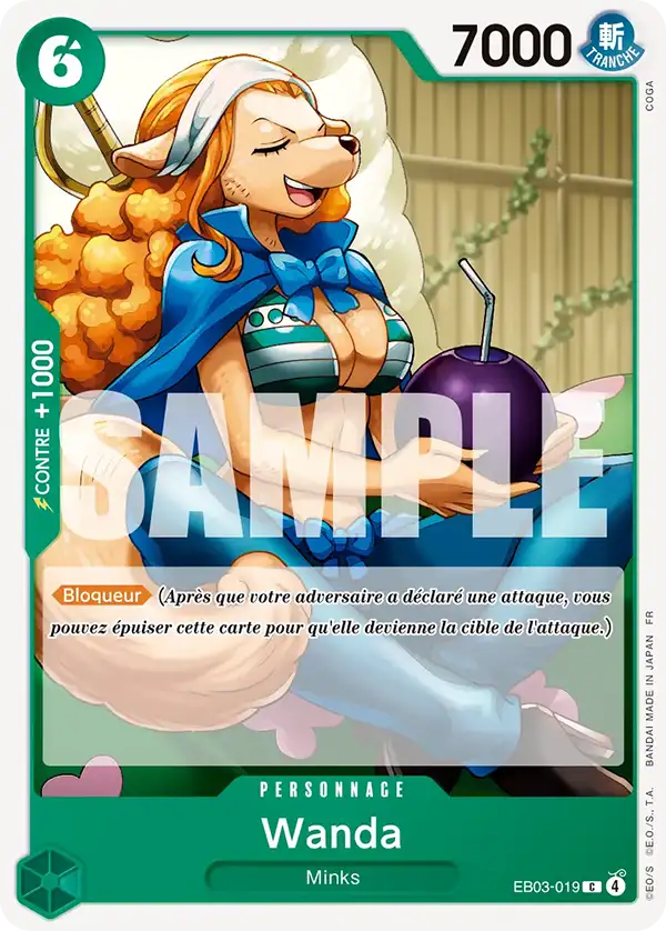 EB03-019 - Wanda — Carte One Piece Heroines Edition 019