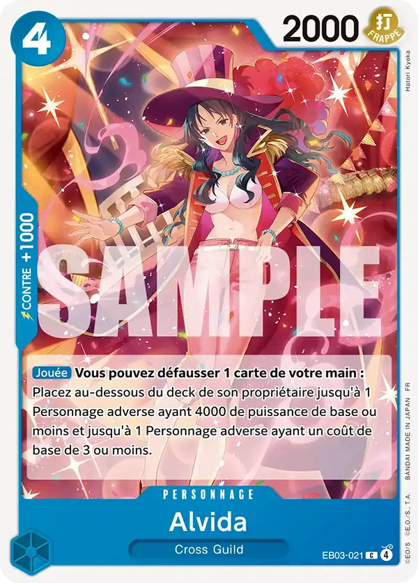 EB03-021 - Alvida — Carte One Piece Heroines Edition 021