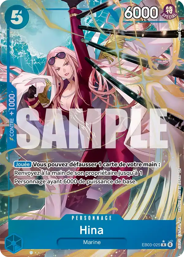 EB03-025 - Hina V2 — Carte One Piece Heroines Edition 025
