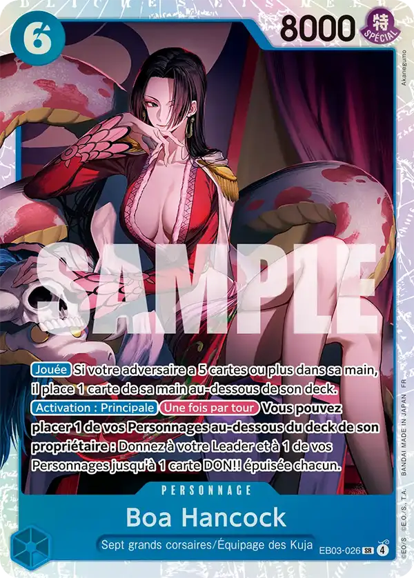 EB03-026 - Boa Hancock — Carte One Piece Heroines Edition 026