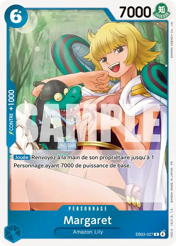 EB03-027 - Margaret — Carte One Piece Heroines Edition 027