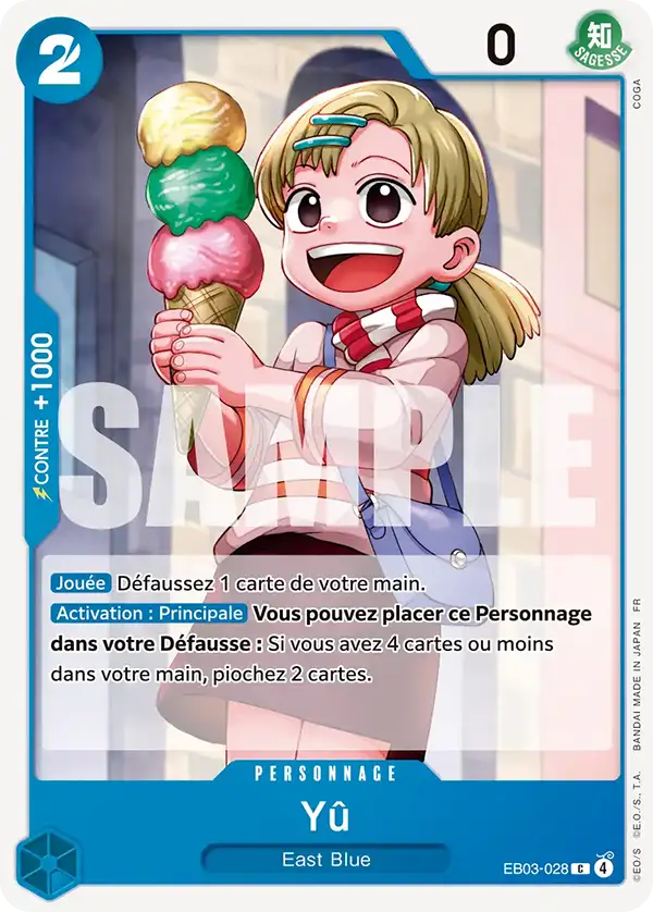 EB03-028 - Yû — Carte One Piece Heroines Edition 028