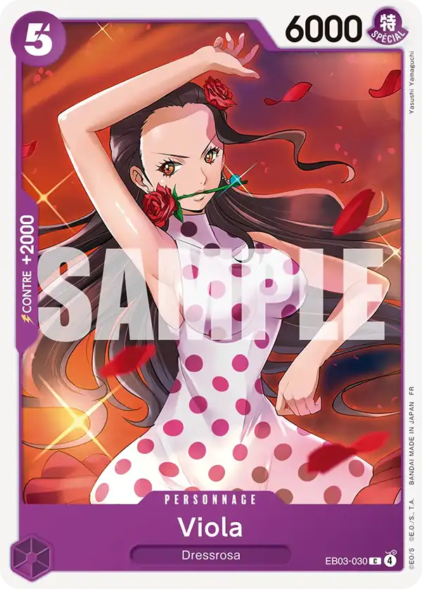EB03-030 - Viola — Carte One Piece Heroines Edition 030