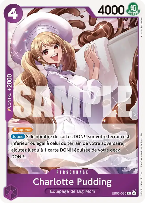 EB03-035 - Charlotte Pudding — Carte One Piece Heroines Edition 035