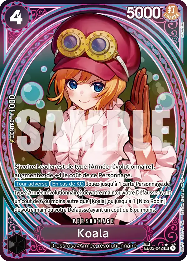 EB03-042 - Koala V3 — Carte One Piece Heroines Edition 042