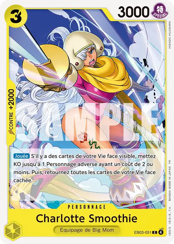 EB03-051 - Charlotte Smoothie — Carte One Piece Heroines Edition 051