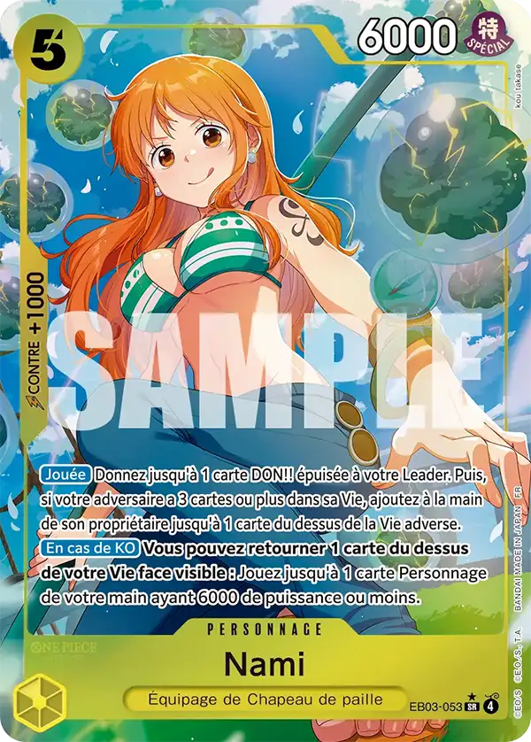 EB03-053 - Nami V2 — Carte One Piece Heroines Edition 053