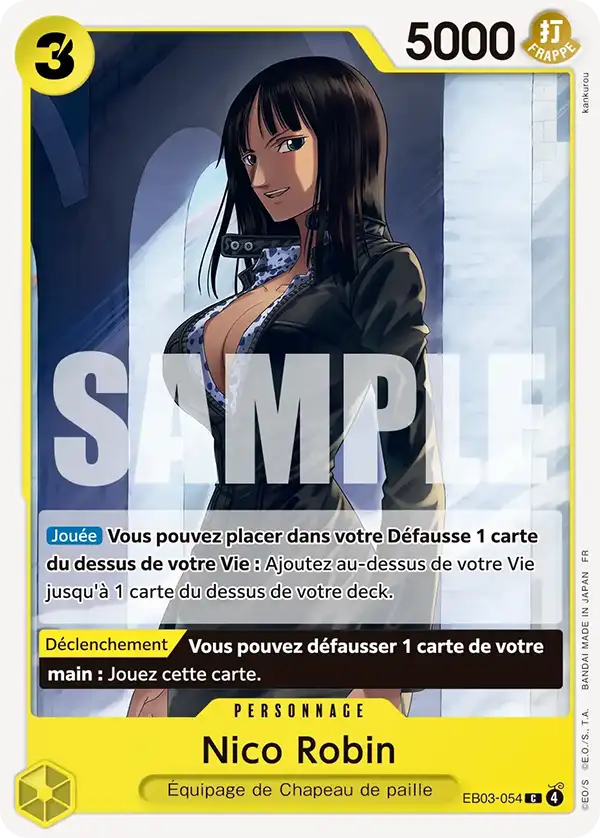 EB03-054 - Nico Robin — Carte One Piece Heroines Edition 054