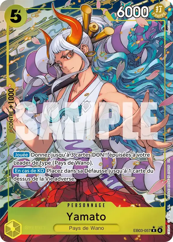 EB03-057 - Yamato V2 — Carte One Piece Heroines Edition 057
