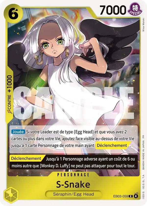 EB03-059 - S-Snake — Carte One Piece Heroines Edition 059