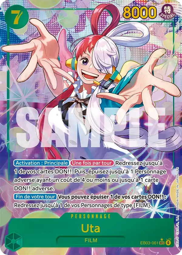 EB03-061 - Uta V2 — Carte One Piece Heroines Edition 061