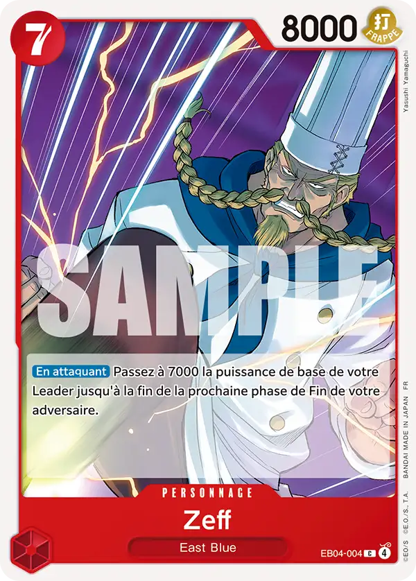 EB04-004 - Zeff — Carte One Piece Aventure sur l'Île de Dieu 004