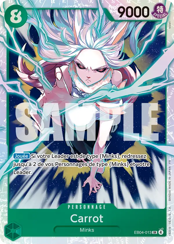 EB04-013 - Carrot — Carte One Piece Les Sept de la Mer d'Azur 013