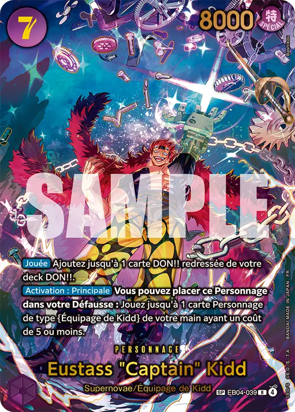 EB04-039 - Eustass "Captain" Kidd V2