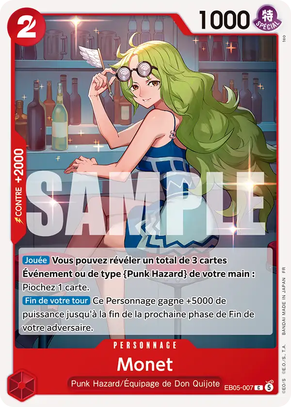 EB05-007 - Monet - Carte One Piece Heroines Edition Vol.2 007