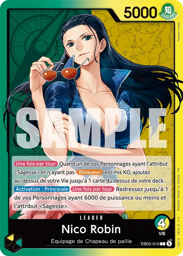 EB05-010 - Nico Robin - Carte One Piece Heroines Edition Vol.2 010